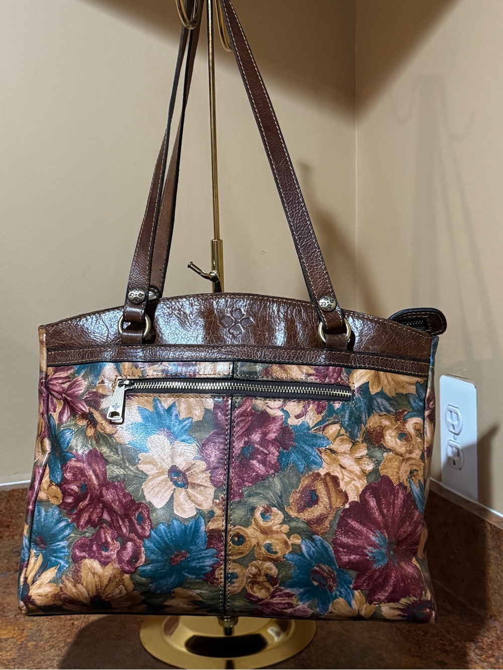 Patricia Nash Poppy Tote in Fresco Bouquet